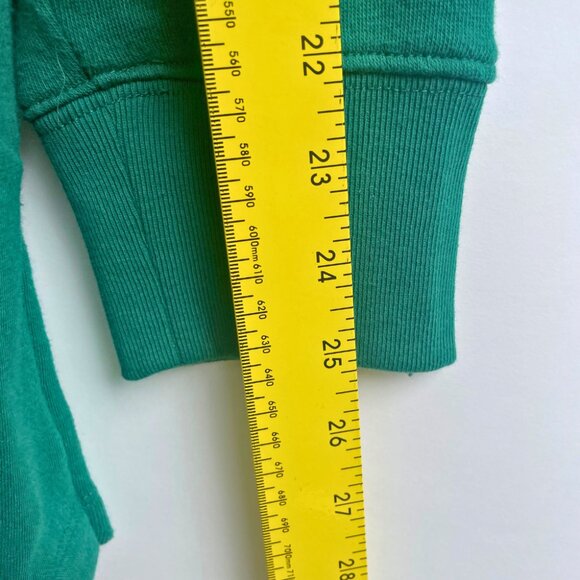 J. CREW Green Cowl Neck Button Pullover Sweatshirt – Cozy & Stylish - Picture 9 of 9